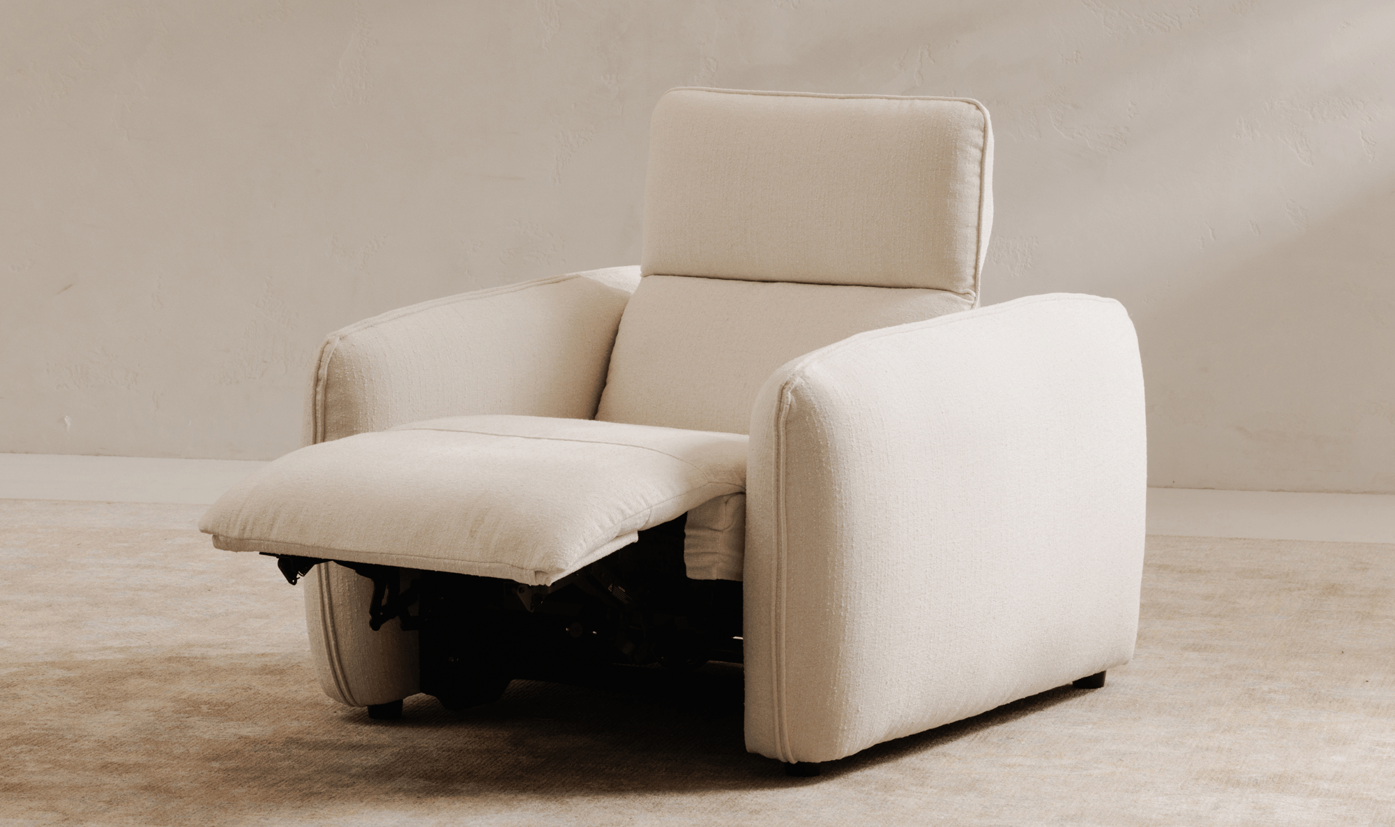 Eli Power Recliner Chair - Two Colors - Warm White or Dusk Grey - Dekor Butik