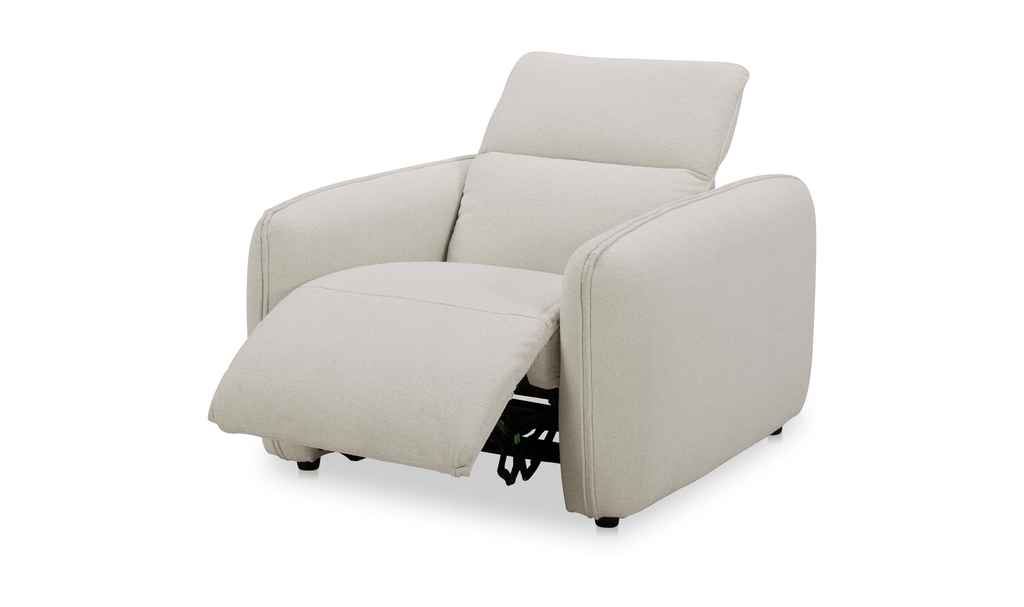 Eli Power Recliner Chair - Two Colors - Warm White or Dusk Grey - Dekor Butik