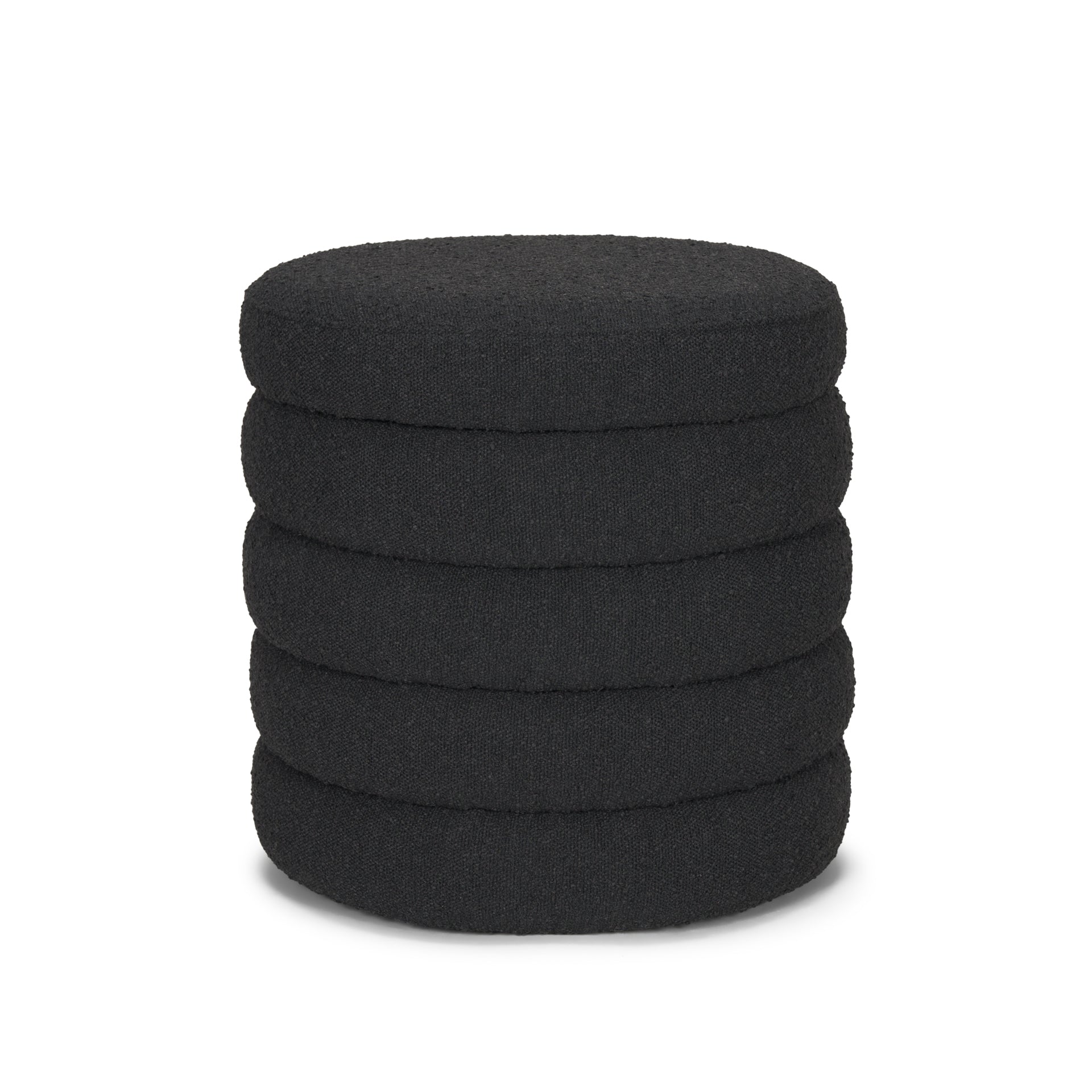 FurnitureElise Upholstered Storage Ottoman - 2 Colors - Dekor Butik