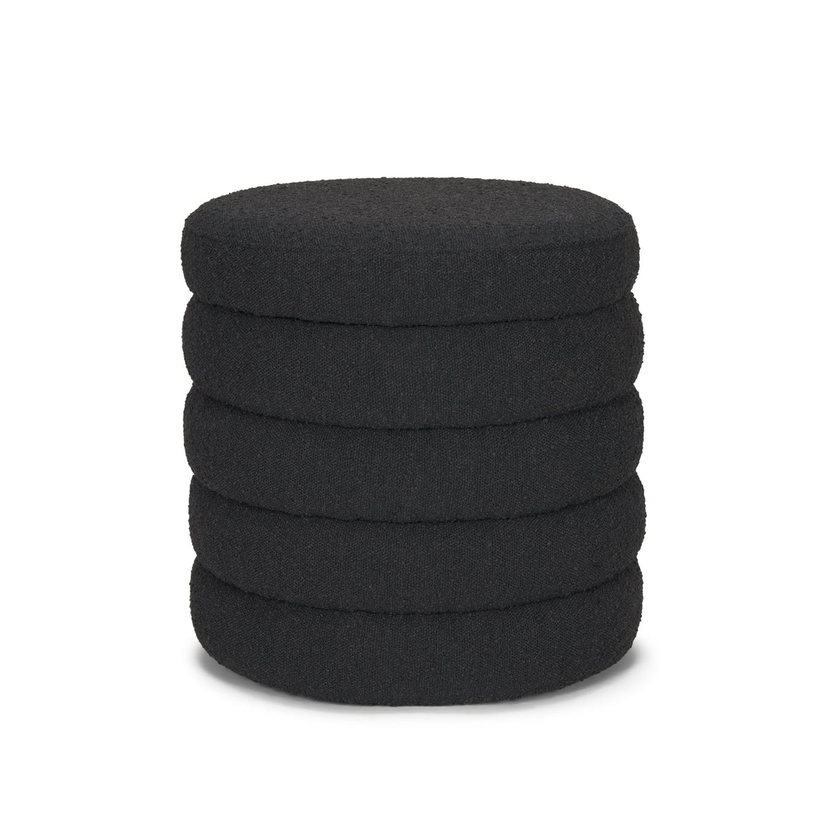 FurnitureElise Upholstered Storage Ottoman - 2 Colors - Dekor Butik