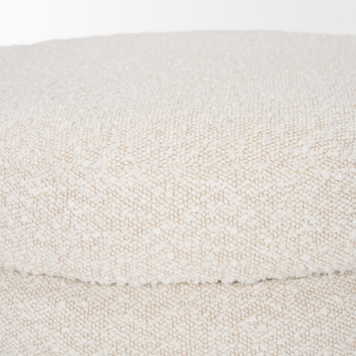FurnitureElise Upholstered Storage Ottoman - 2 Colors - Dekor Butik