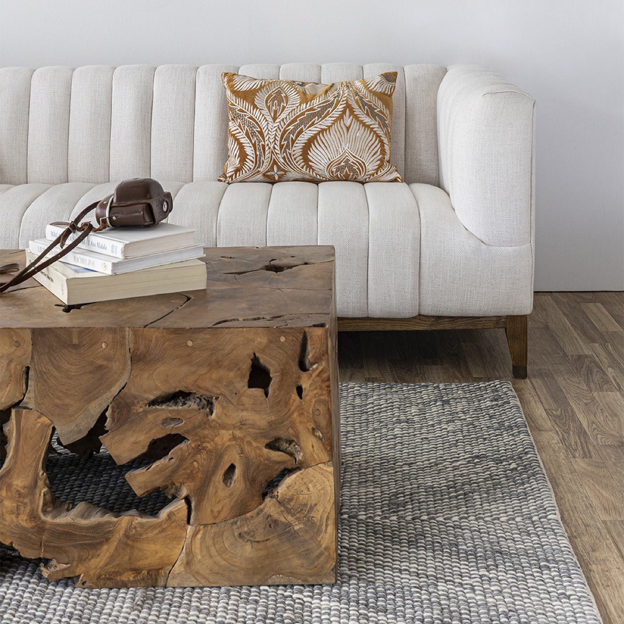 baseElliot Condo Sofa - Cream - Dekor Butik