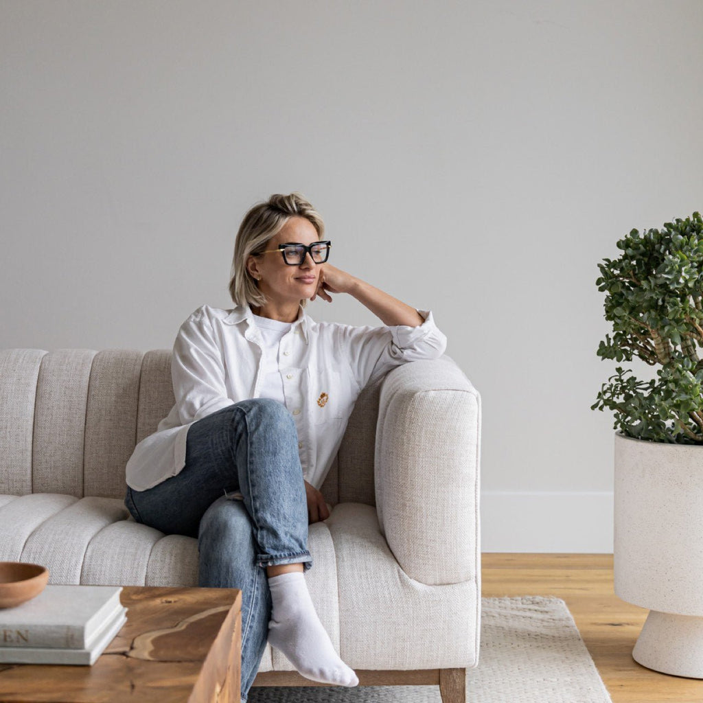 baseElliot Condo Sofa - Cream - Dekor Butik