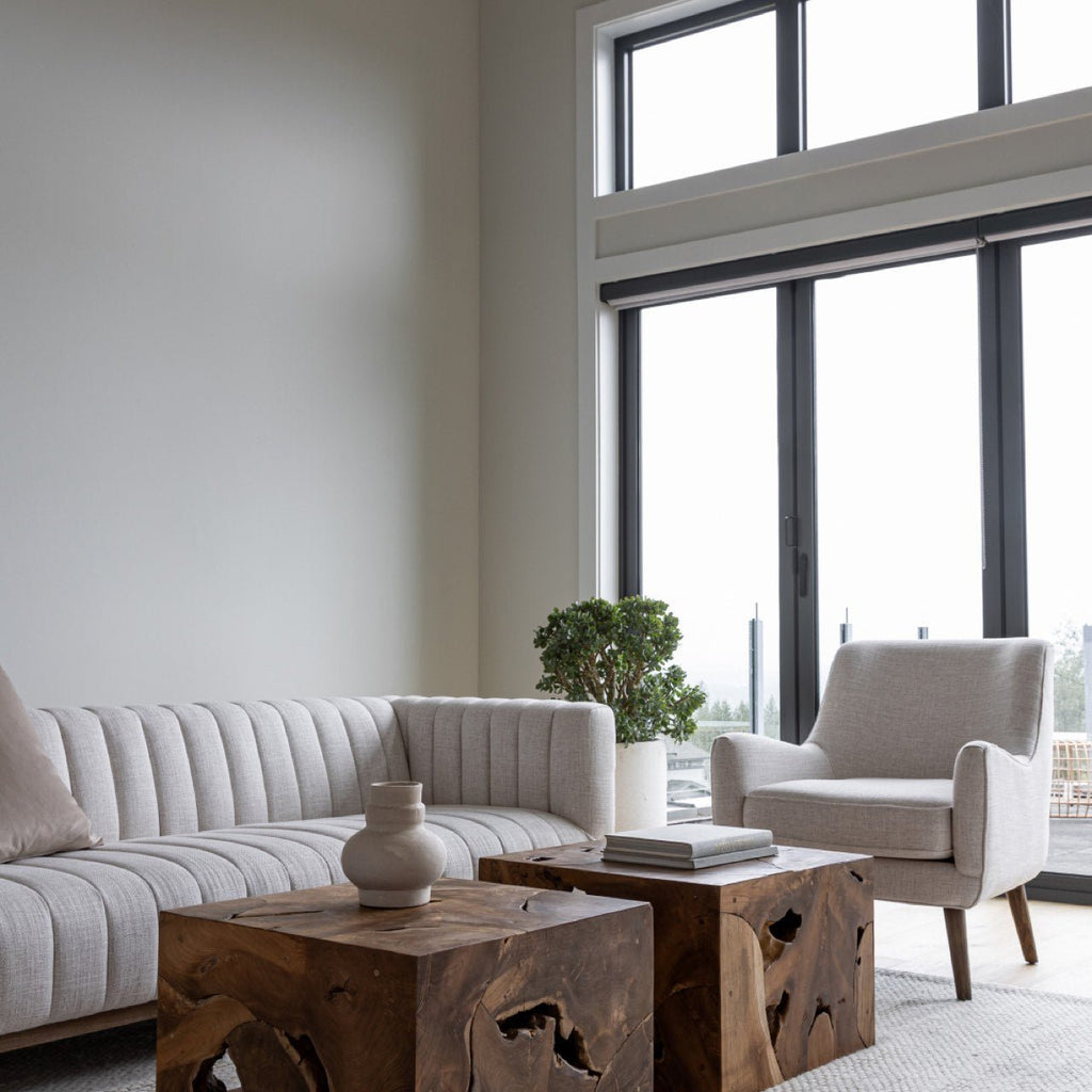 baseElliot Condo Sofa - Cream - Dekor Butik