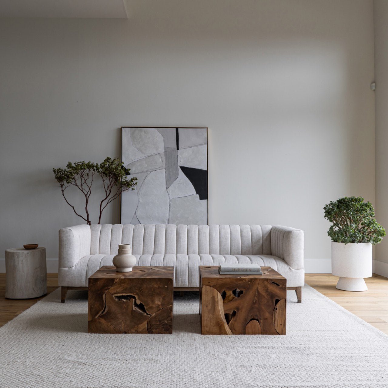 baseElliot Sofa - Cream - Dekor Butik