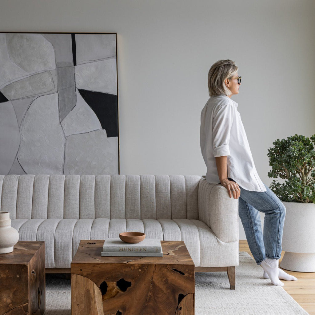 baseElliot Sofa - Cream - Dekor Butik
