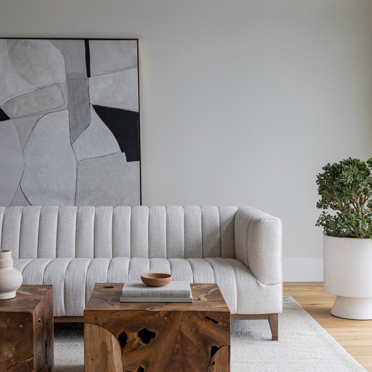 baseElliot Sofa - Cream - Dekor Butik