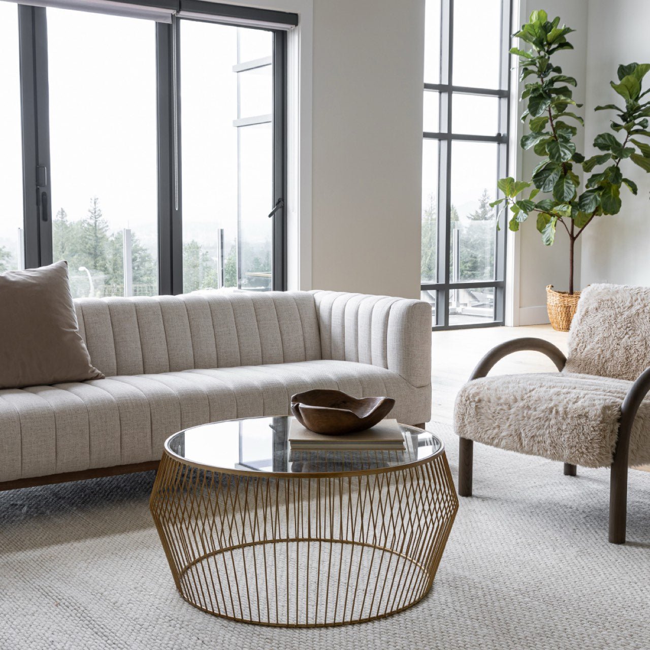 baseElliot Sofa - Cream - Dekor Butik