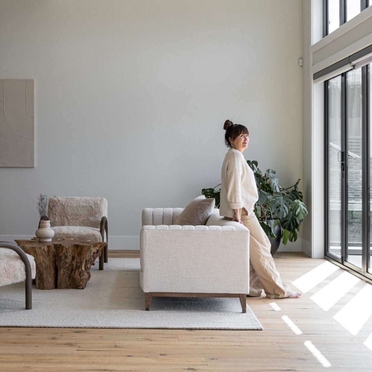 baseElliot Sofa - Cream - Dekor Butik