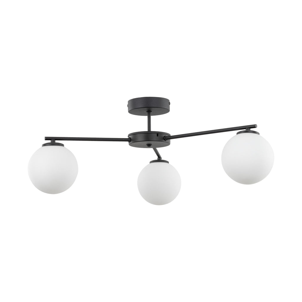 ELTON Black Scandinavian Ceiling Lamp 3 - Dekor Butik