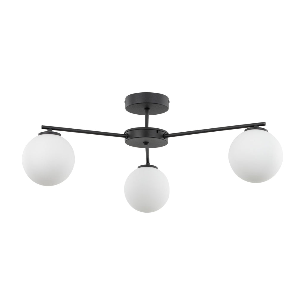 ELTON Black Scandinavian Ceiling Lamp 3 - Dekor Butik
