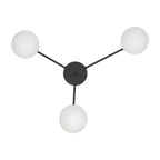ELTON Black Scandinavian Ceiling Lamp 3 - Dekor Butik