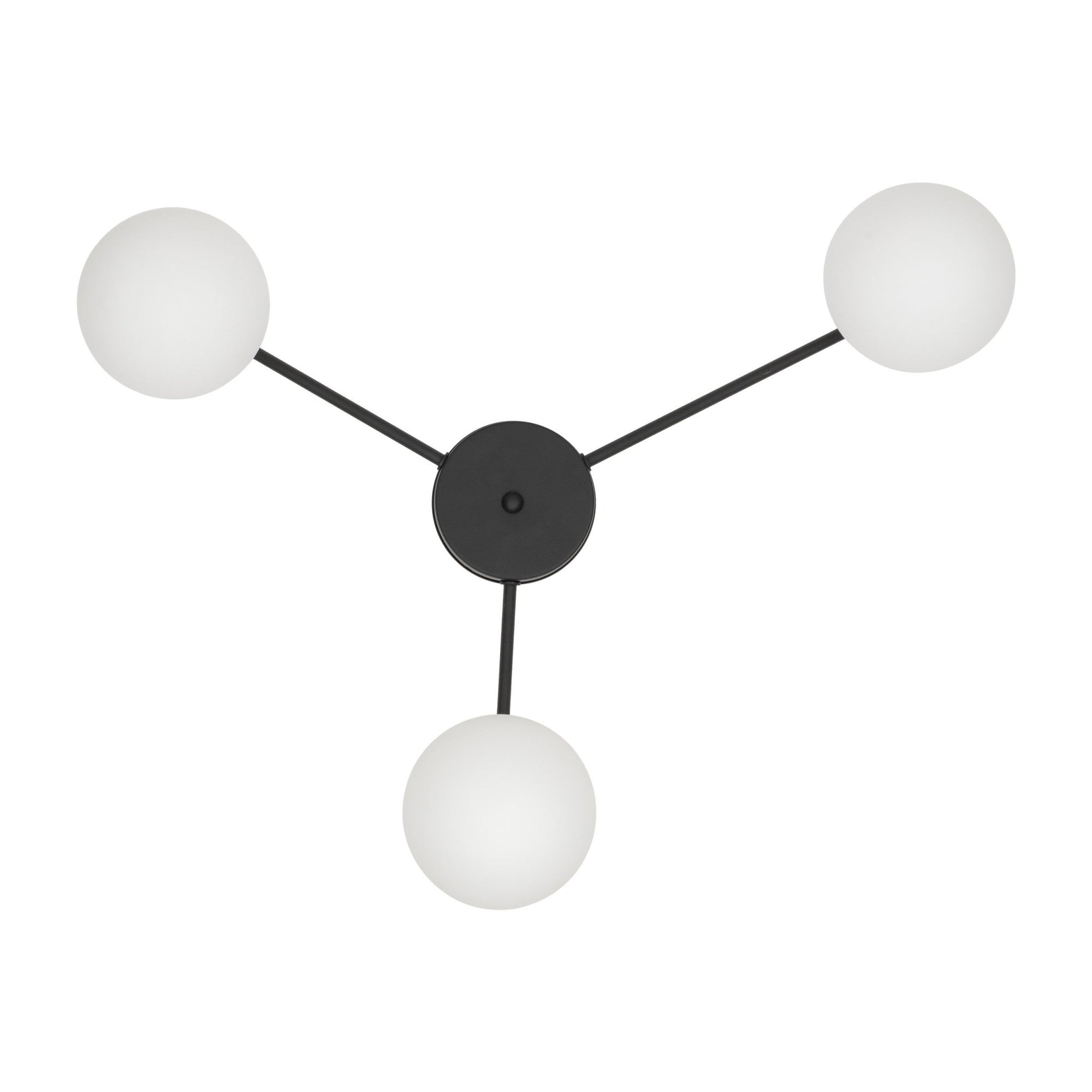 ELTON Black Scandinavian Ceiling Lamp 3 - Dekor Butik