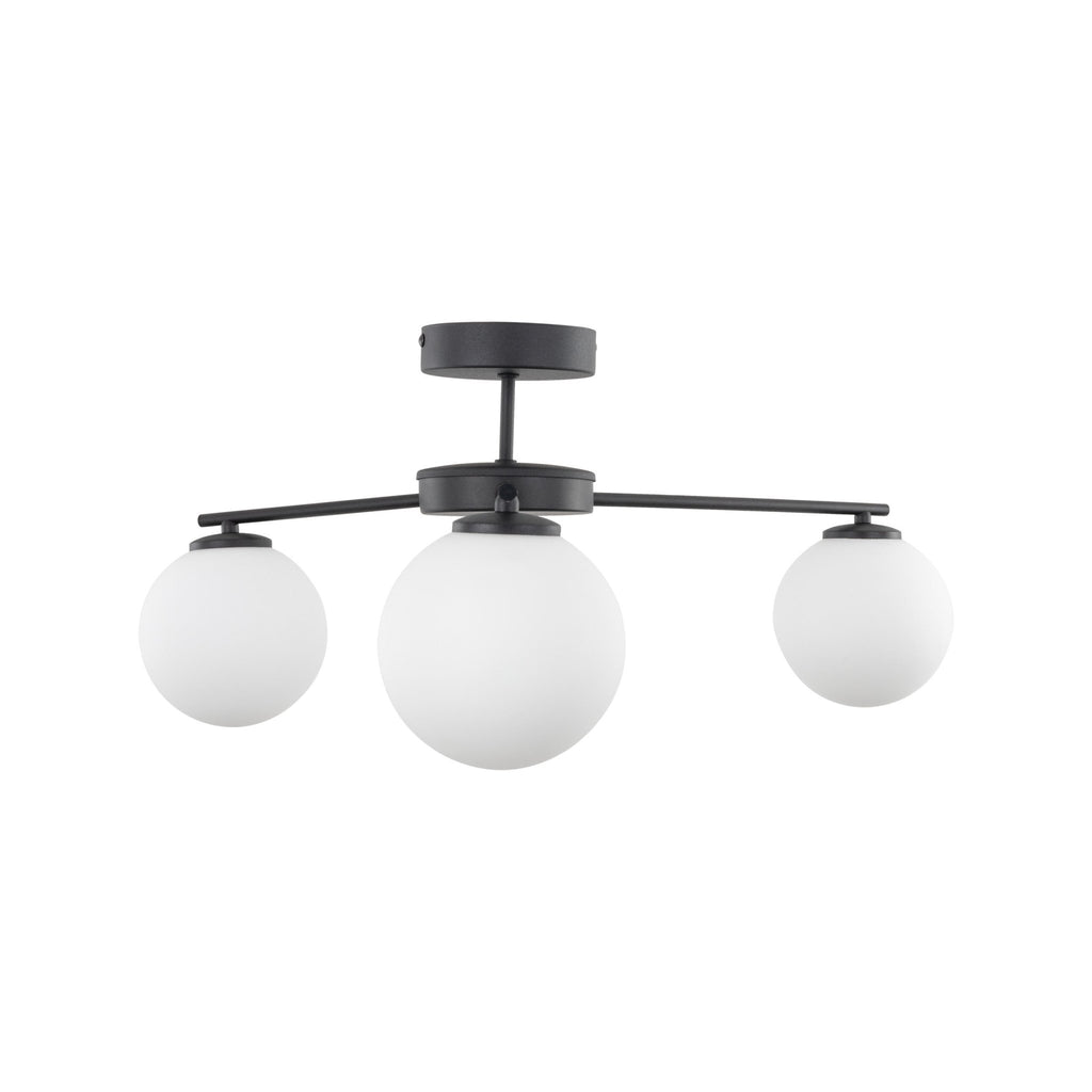 ELTON Black Scandinavian Ceiling Lamp 3 - Dekor Butik