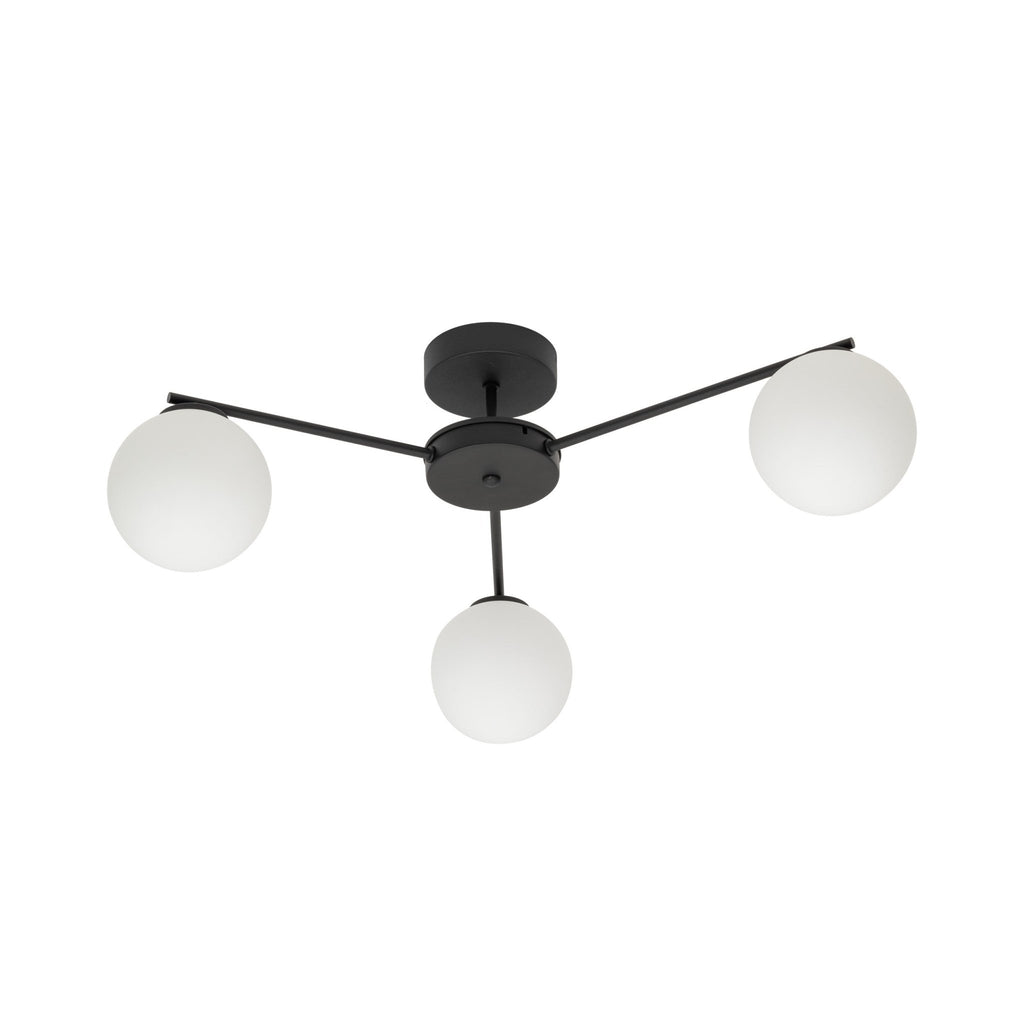 ELTON Black Scandinavian Ceiling Lamp 3 - Dekor Butik