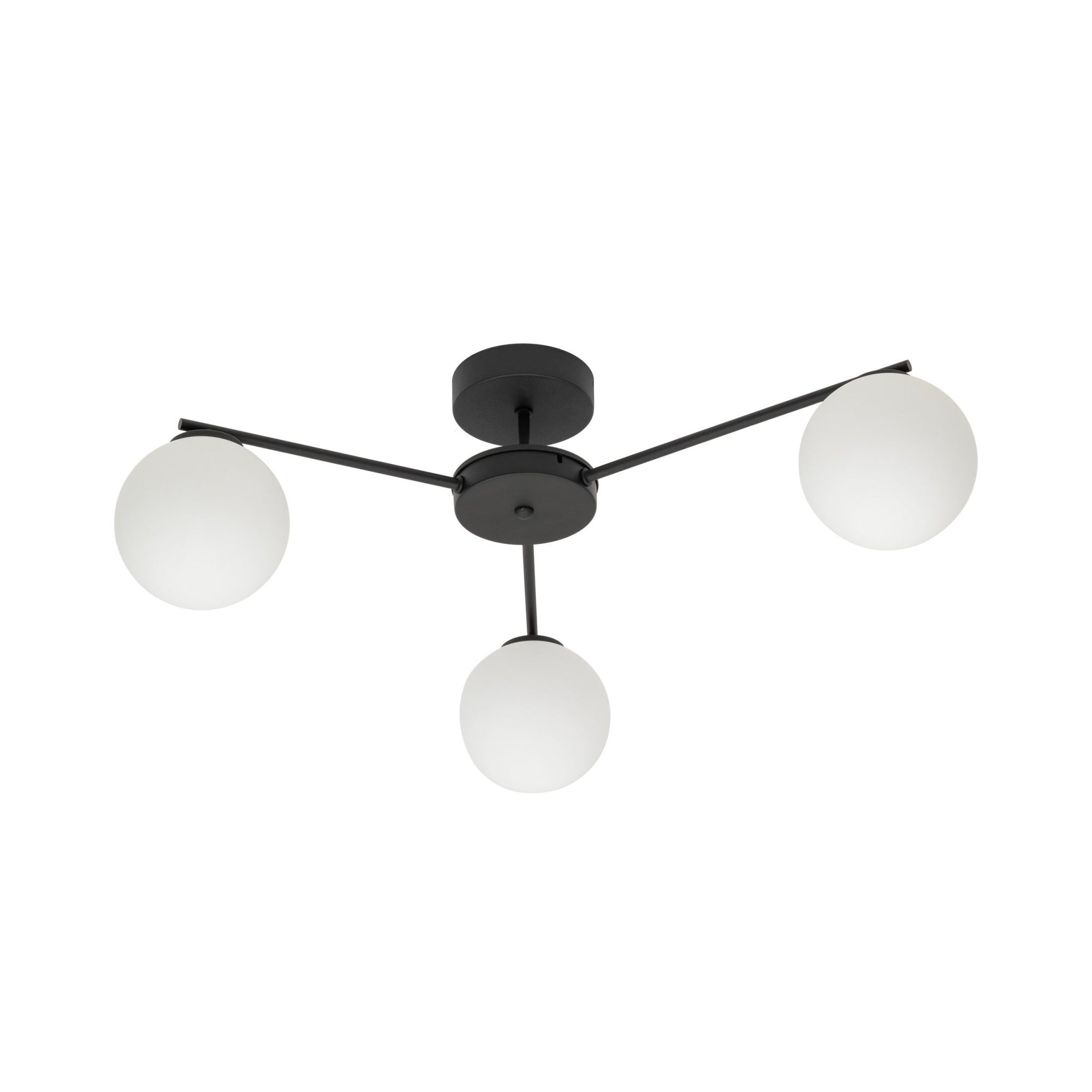 ELTON Black Scandinavian Ceiling Lamp 3 - Dekor Butik