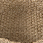 Emra 17.3L x 11.8W x 7.9H (Set of 3) Light Brown Seagrass Rectangular Basket W/ Handles - Dekor Butik
