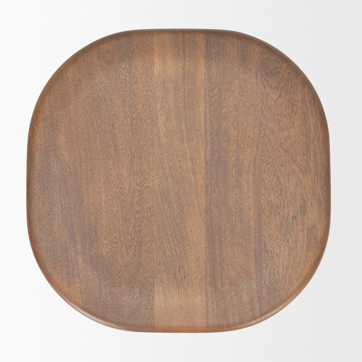 Ernest Medium Brown Wood Counter Stool - Dekor Butik