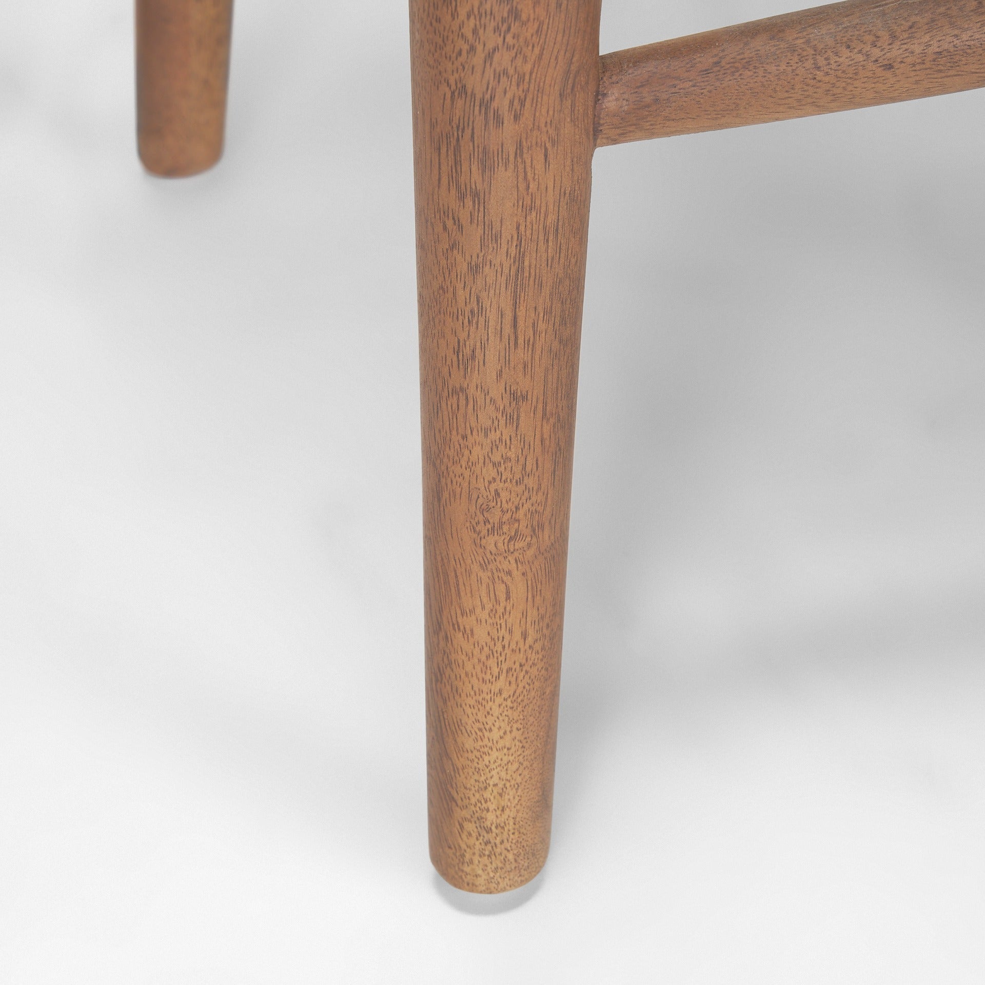 Ernest Medium Brown Wood Counter Stool - Dekor Butik