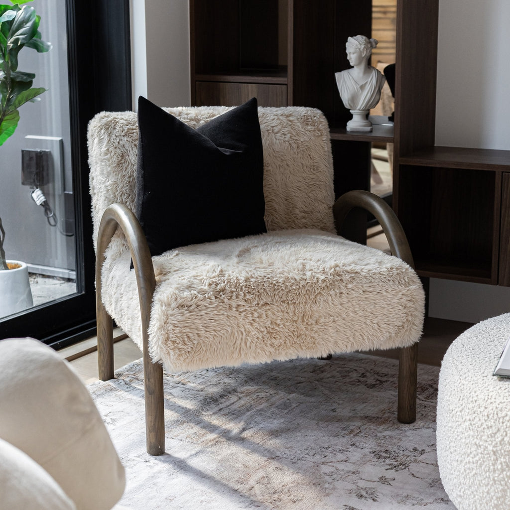 baseEros Chair - Shaggy Sand - Dekor Butik