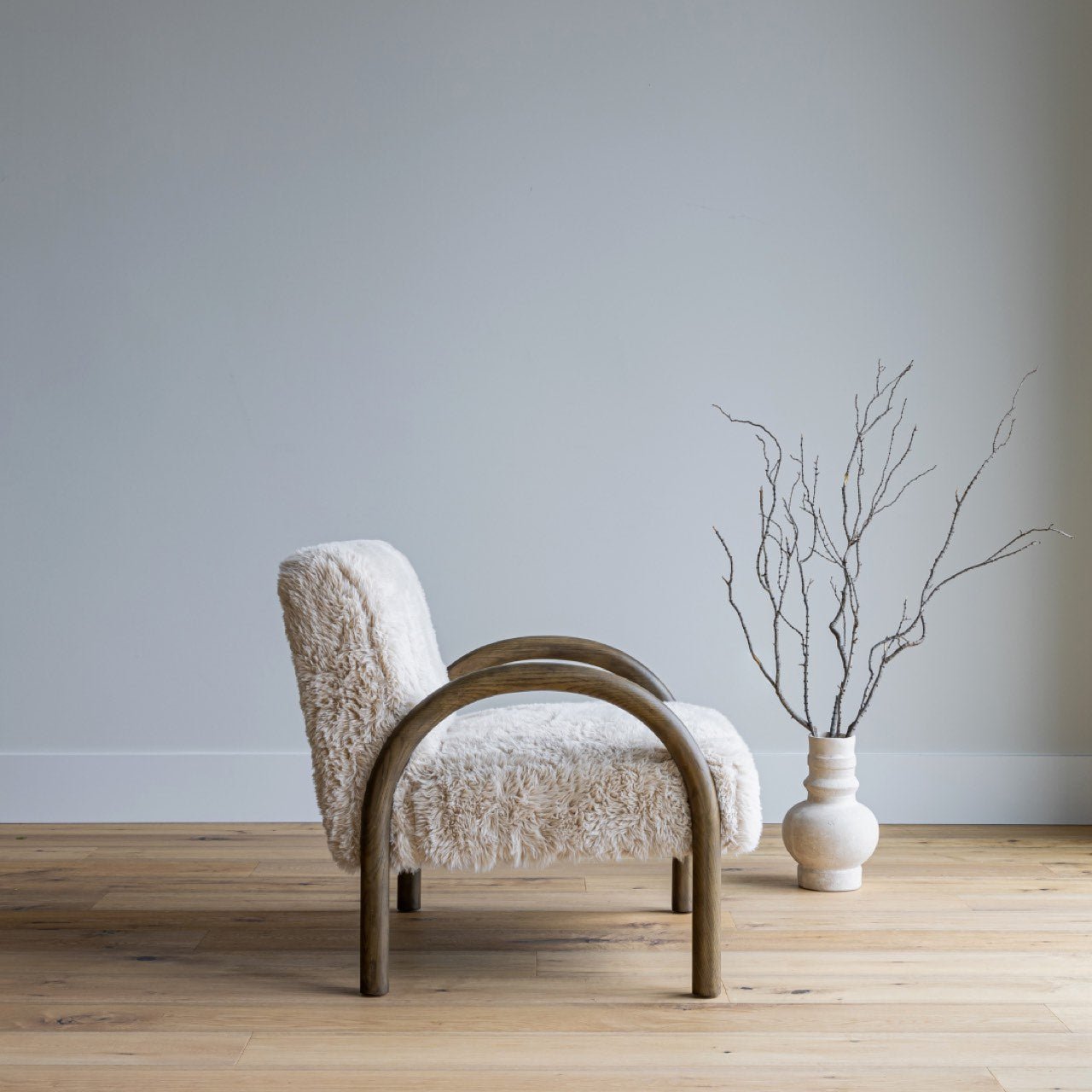 baseEros Chair - Shaggy Sand - Dekor Butik