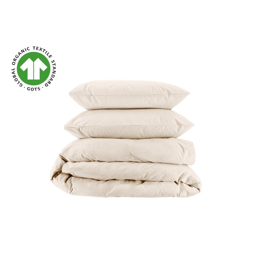 Duvet CoversEssential Organic Percale Collection Duvet Cover & Pillowcase Set - Dekor Butik