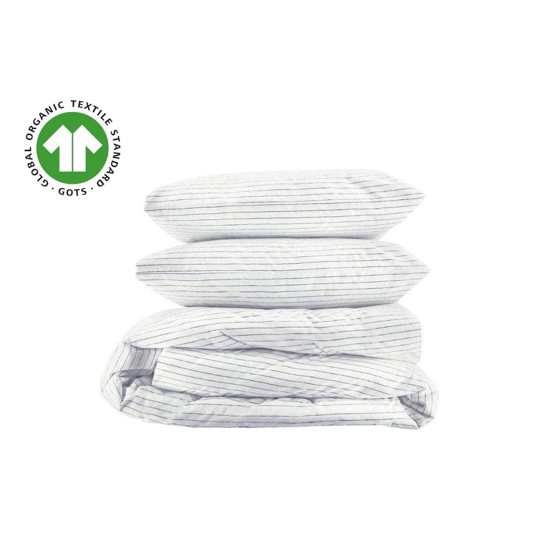 Duvet CoversEssential Organic Percale Collection Duvet Cover & Pillowcase Set - Dekor Butik