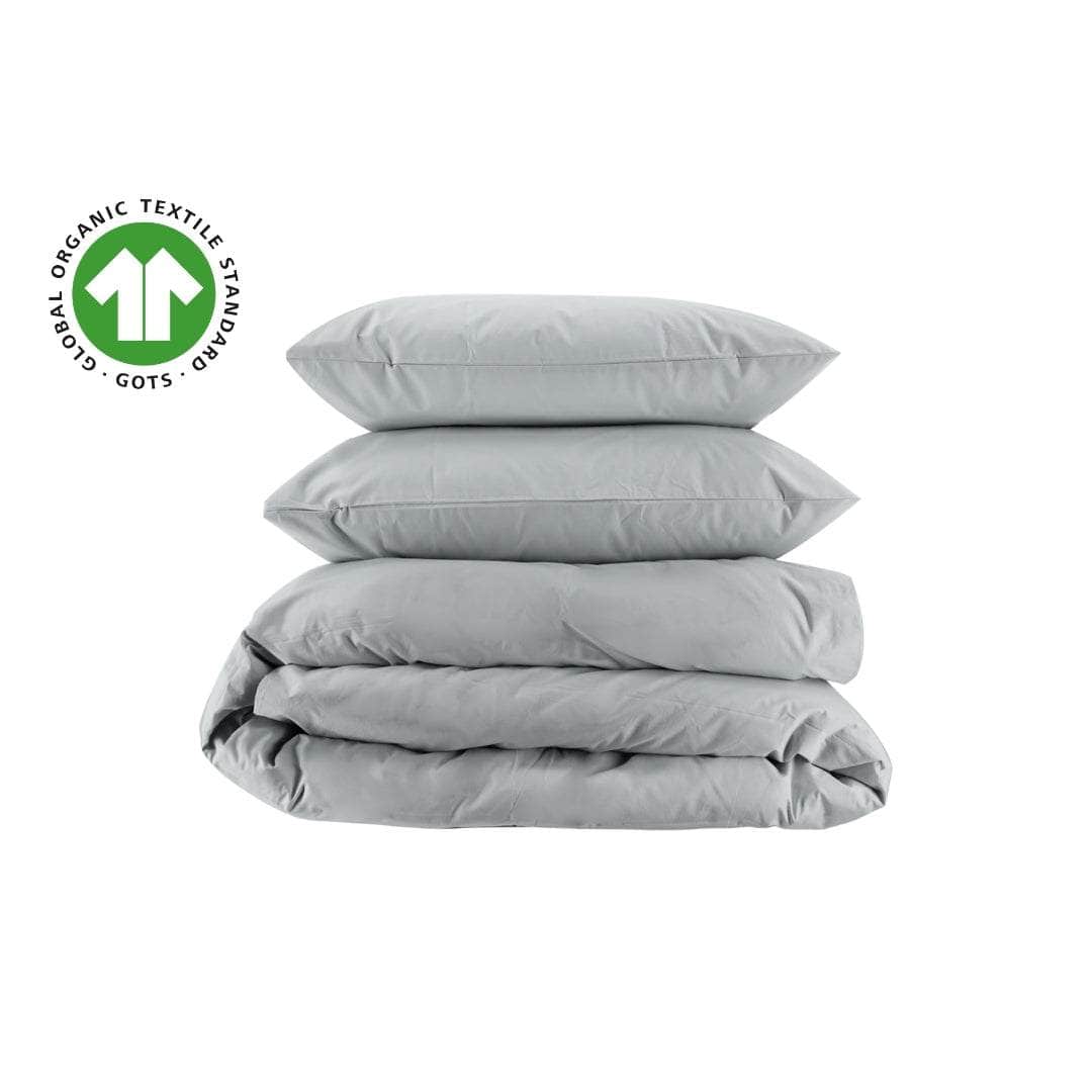 Duvet CoversEssential Organic Percale Collection Duvet Cover & Pillowcase Set - Dekor Butik