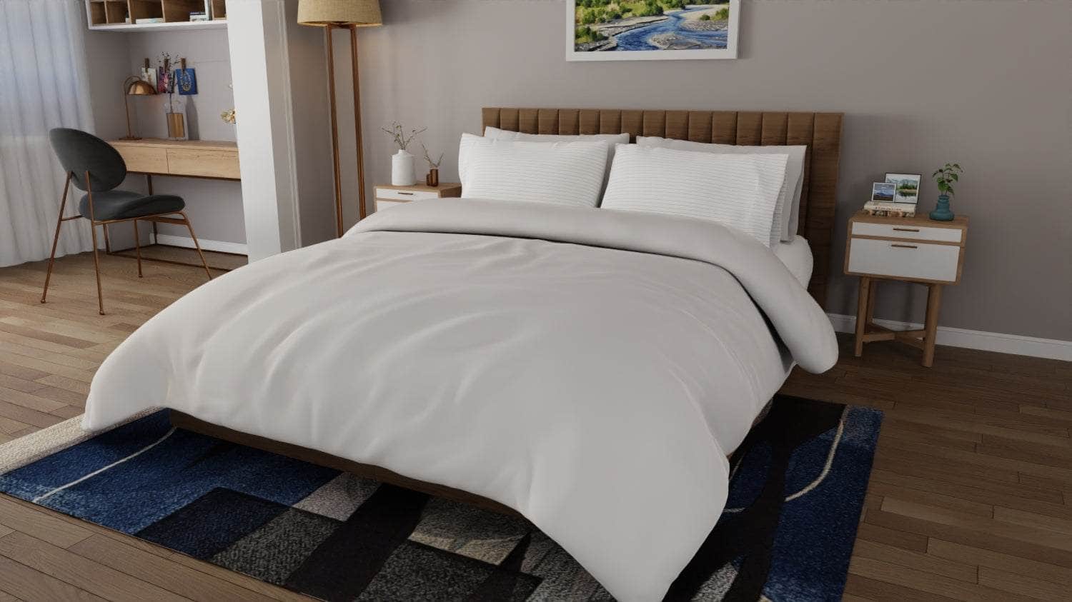 Duvet CoversEssential Organic Percale Collection Duvet Cover & Pillowcase Set - Dekor Butik