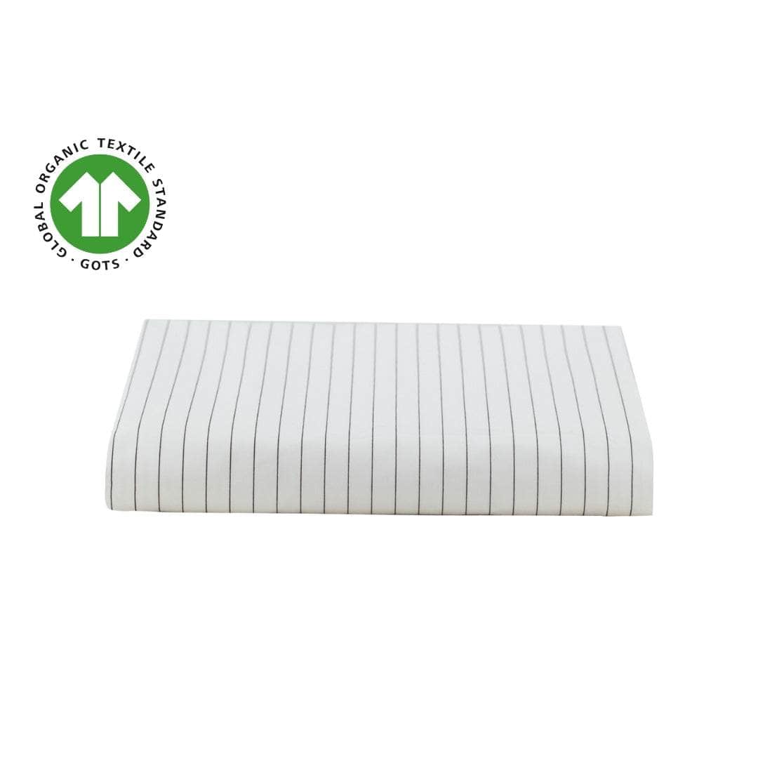 SheetsEssential Organic Percale Collection Fitted Sheet - Dekor Butik
