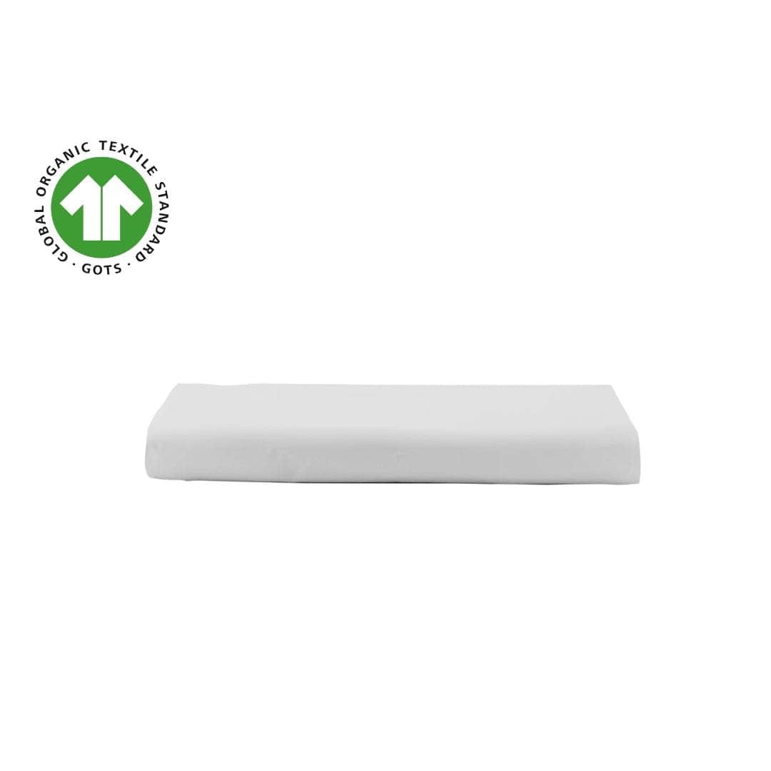 SheetsEssential Organic Percale Collection Fitted Sheet - Dekor Butik