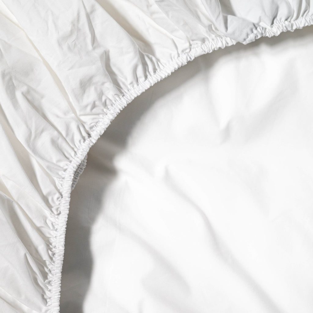 SheetsEssential Organic Percale Collection Fitted Sheet - Dekor Butik