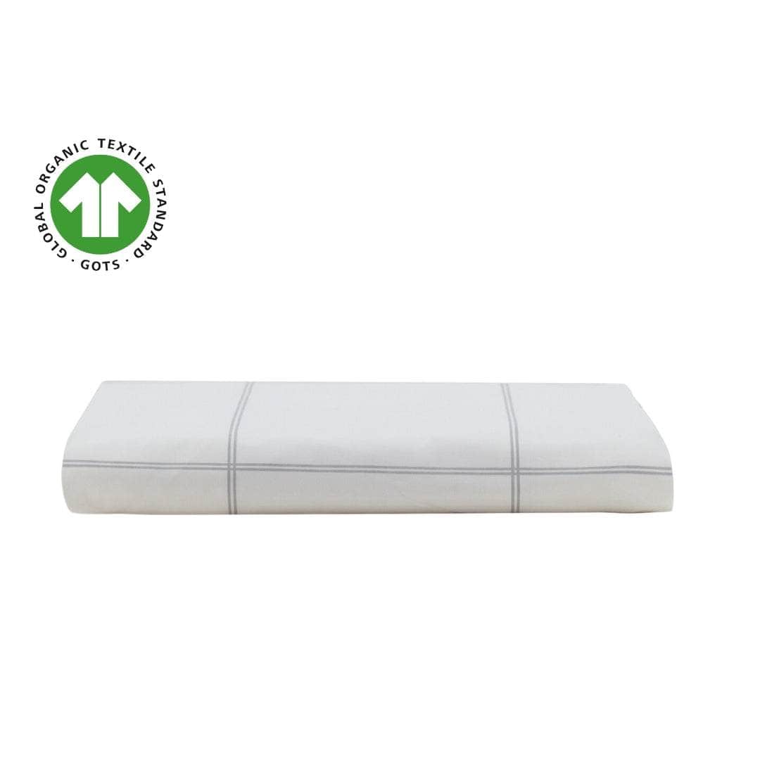 SheetsEssential Organic Percale Collection Fitted Sheet - Dekor Butik