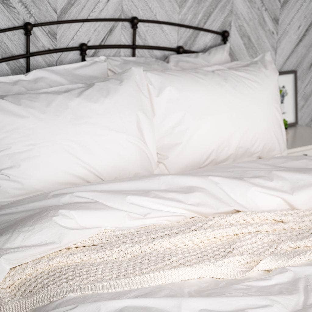 SheetsEssential Organic Percale Collection Sheet Set - Dekor Butik