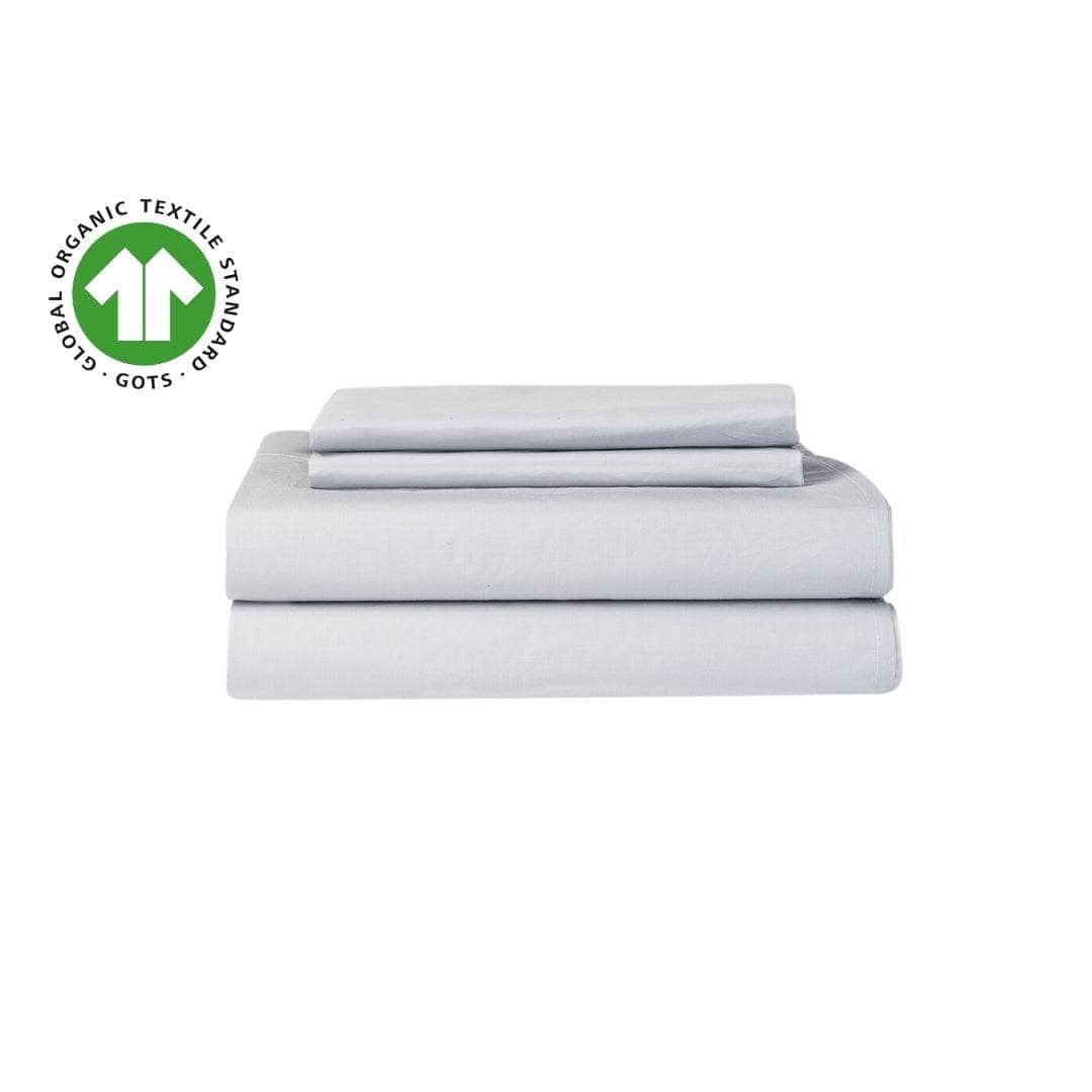 SheetsEssential Organic Percale Collection Sheet Set - Dekor Butik