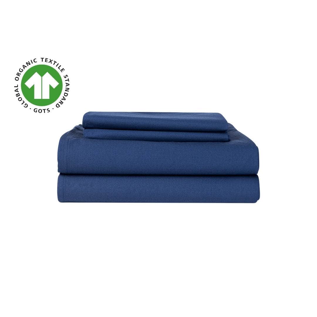 SheetsEssential Organic Percale Collection Sheet Set - Dekor Butik