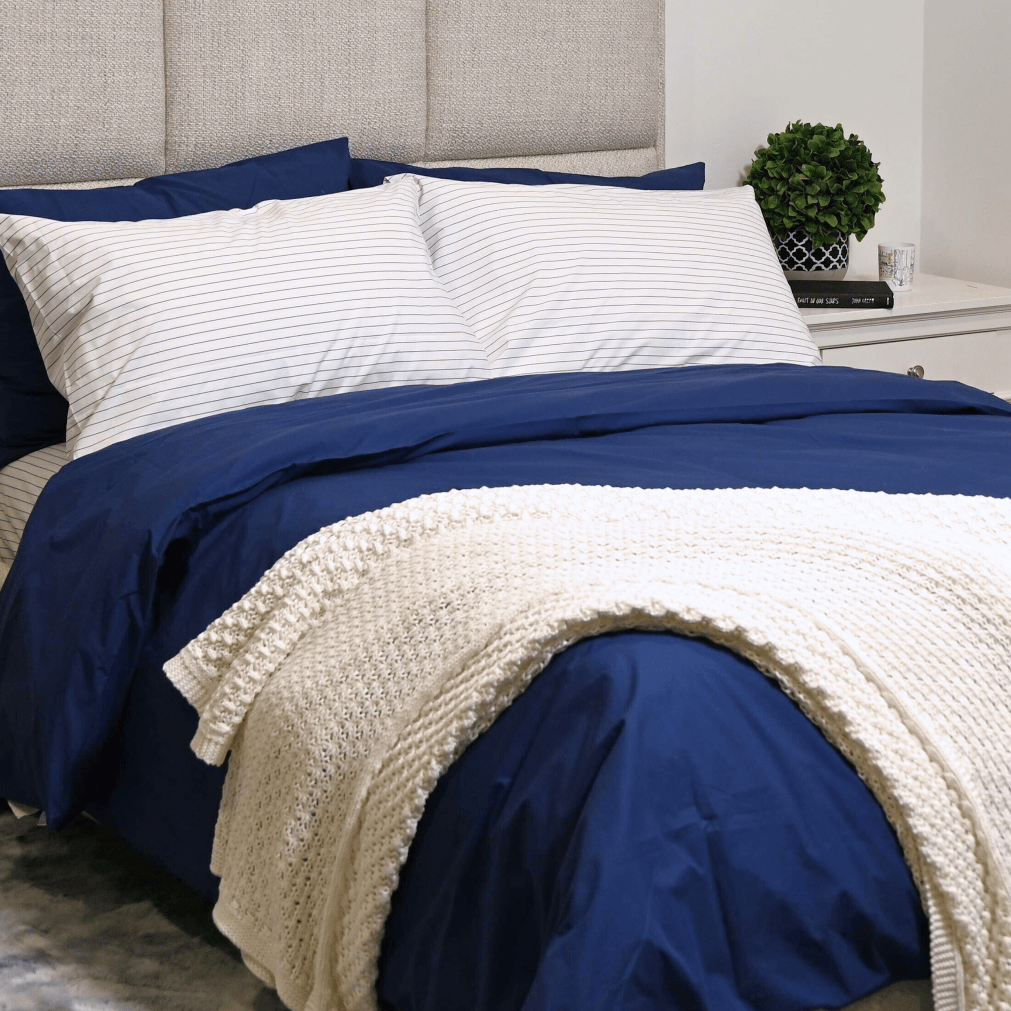 SheetsEssential Organic Percale Collection Sheet Set - Dekor Butik