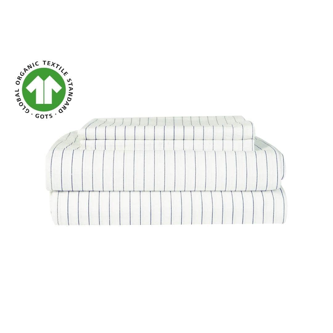 SheetsEssential Organic Percale Collection Sheet Set - Dekor Butik