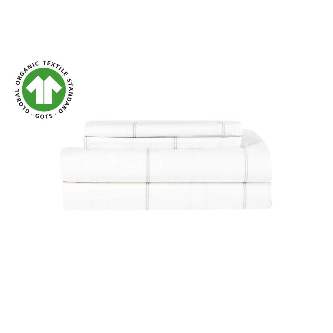 SheetsEssential Organic Percale Collection Sheet Set - Dekor Butik