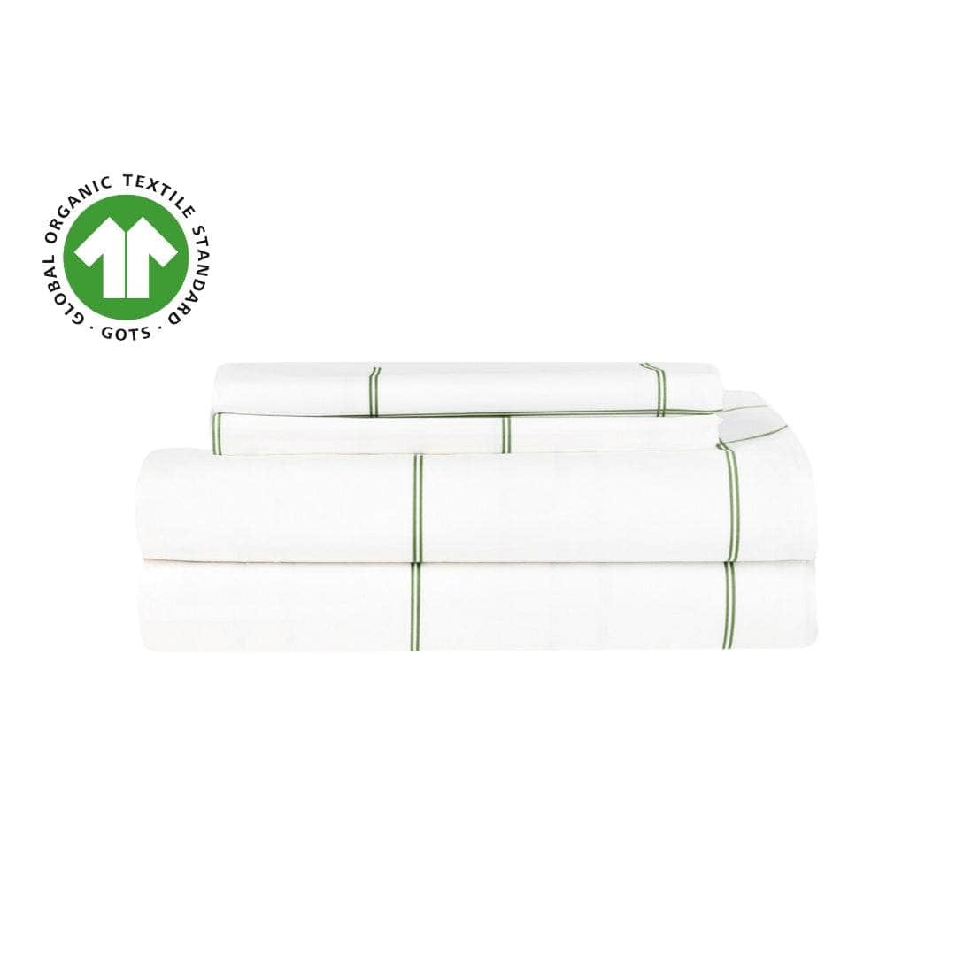 SheetsEssential Organic Percale Collection Sheet Set - Dekor Butik
