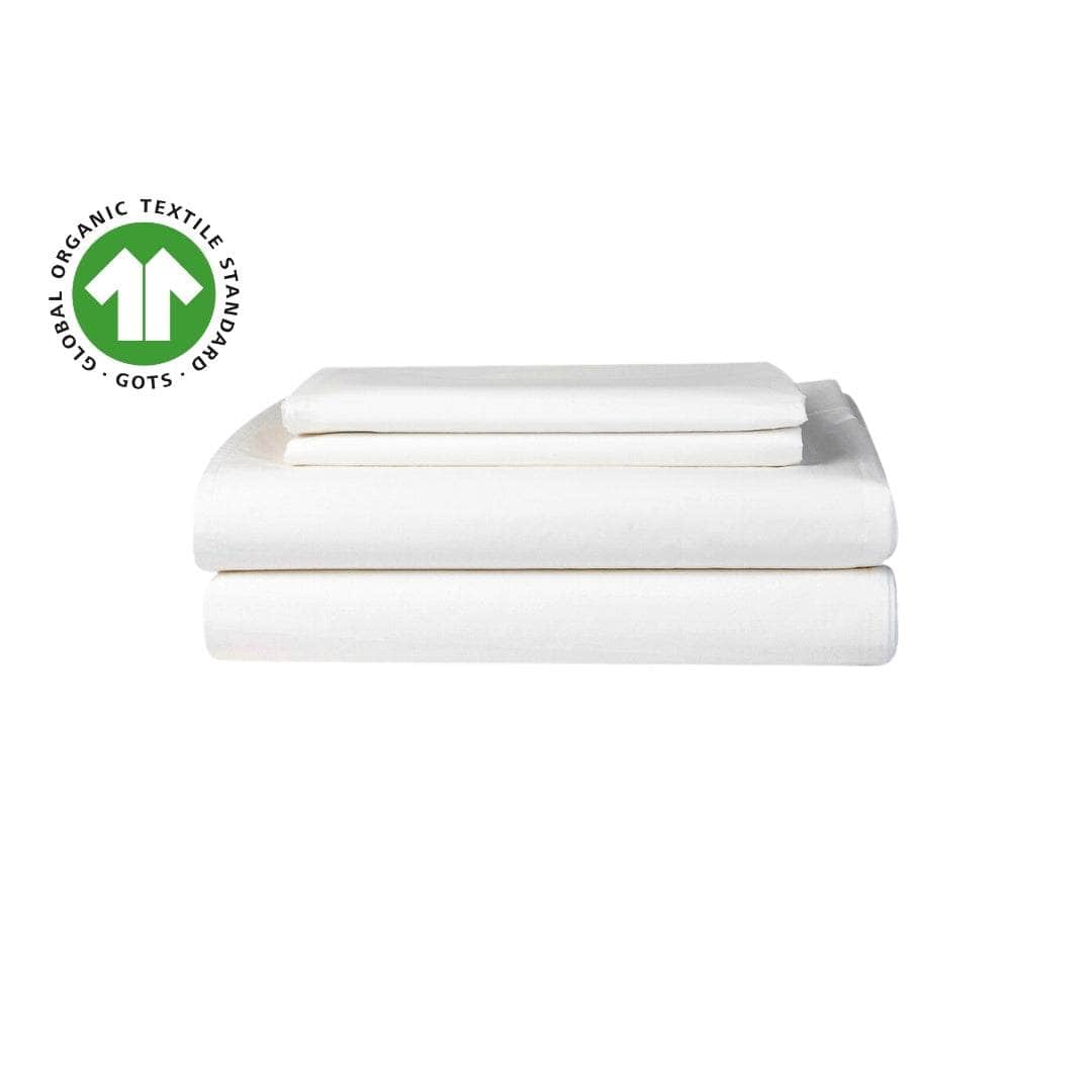SheetsEssential Organic Percale Collection Sheet Set - Dekor Butik