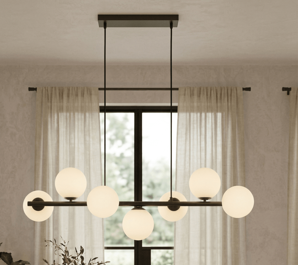 ESTERA Brown Scandinavian Pendant Light 7 - Dekor Butik