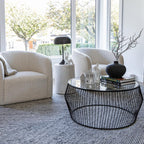 baseEvita Chair - Cream Boucle - Dekor Butik