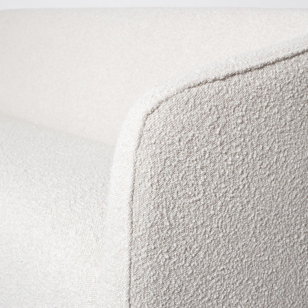 baseEvita Sofa - Cream Boucle - Dekor Butik