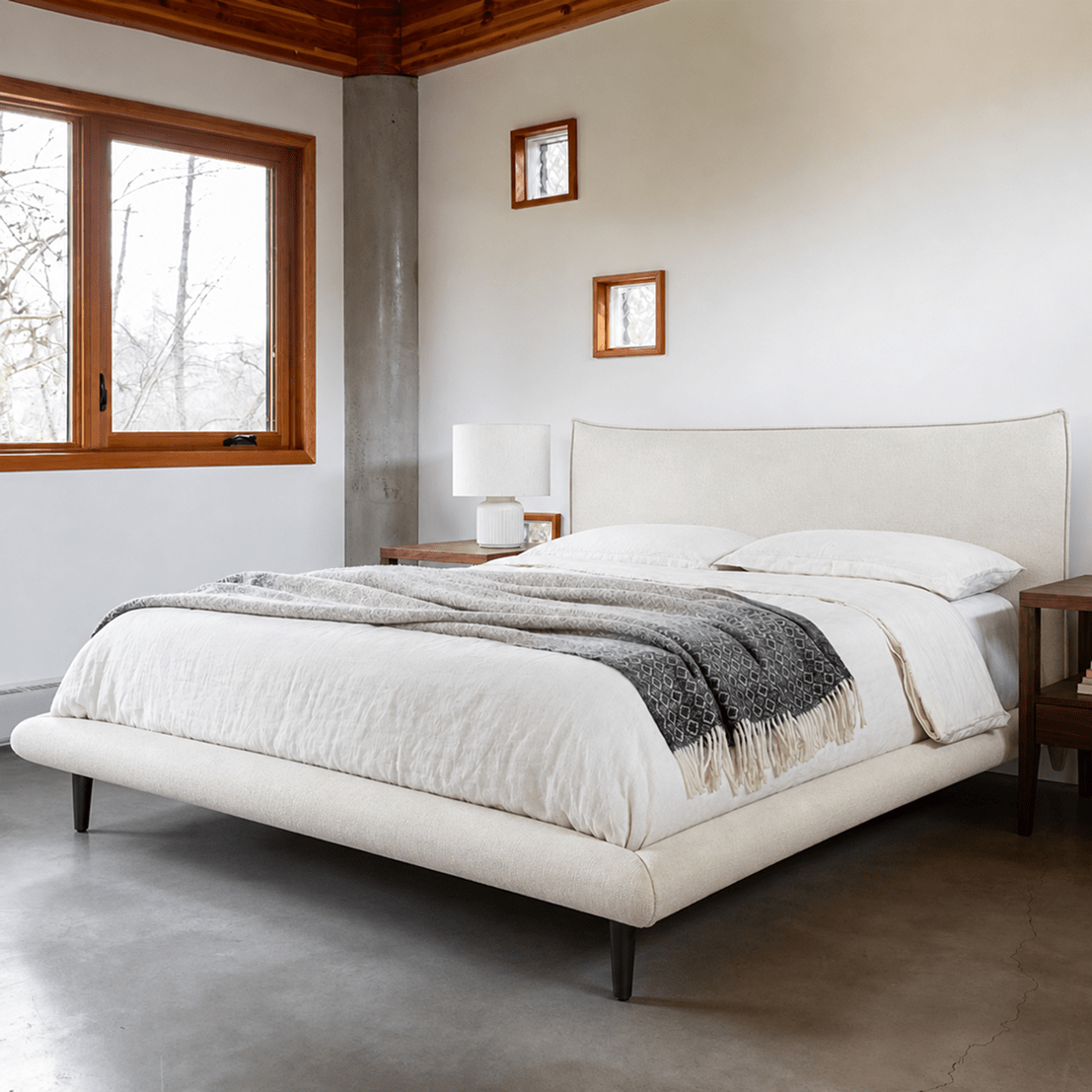 Fable King Bed - Ecru - Dekor Butik