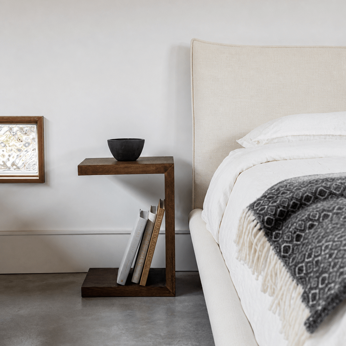 Fable Queen Bed - Ecru - Dekor Butik