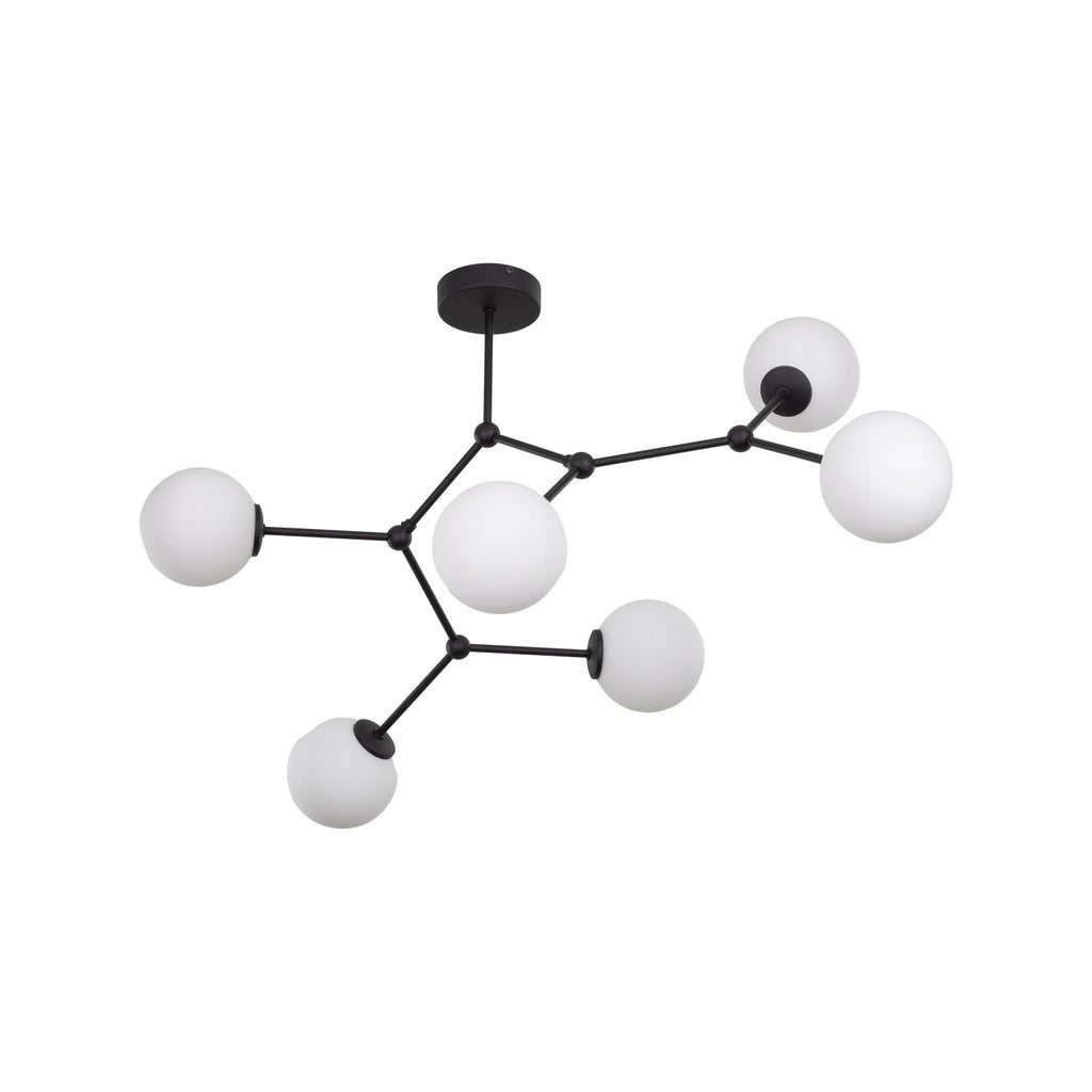 FAIRY Black Scandinavian Ceiling Lamp 6 - Dekor Butik