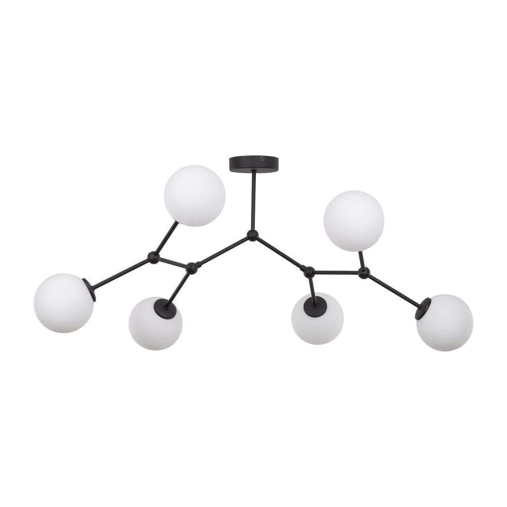 FAIRY Black Scandinavian Ceiling Lamp 6 - Dekor Butik