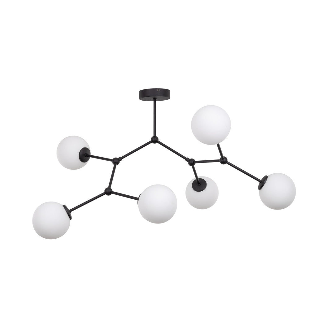 FAIRY Black Scandinavian Ceiling Lamp 6 - Dekor Butik