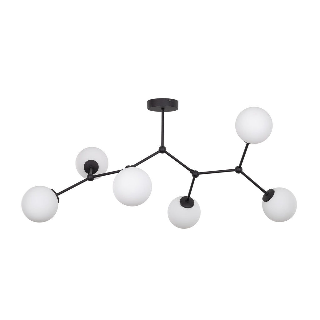 FAIRY Black Scandinavian Ceiling Lamp 6 - Dekor Butik
